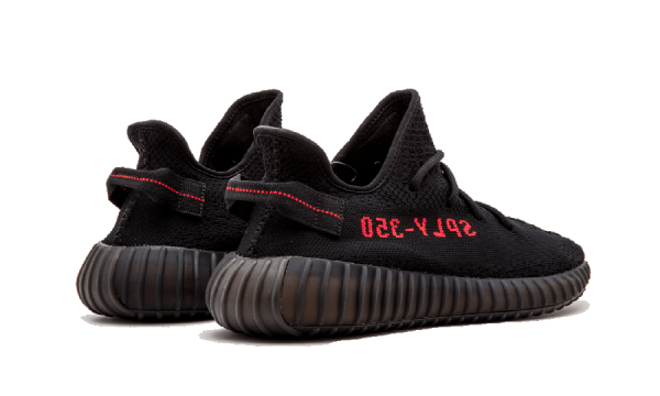 Adidas YEEZY Yeezy Boost 350 V2 Shoes Black/Red - CP9652 Sneaker WOMEN