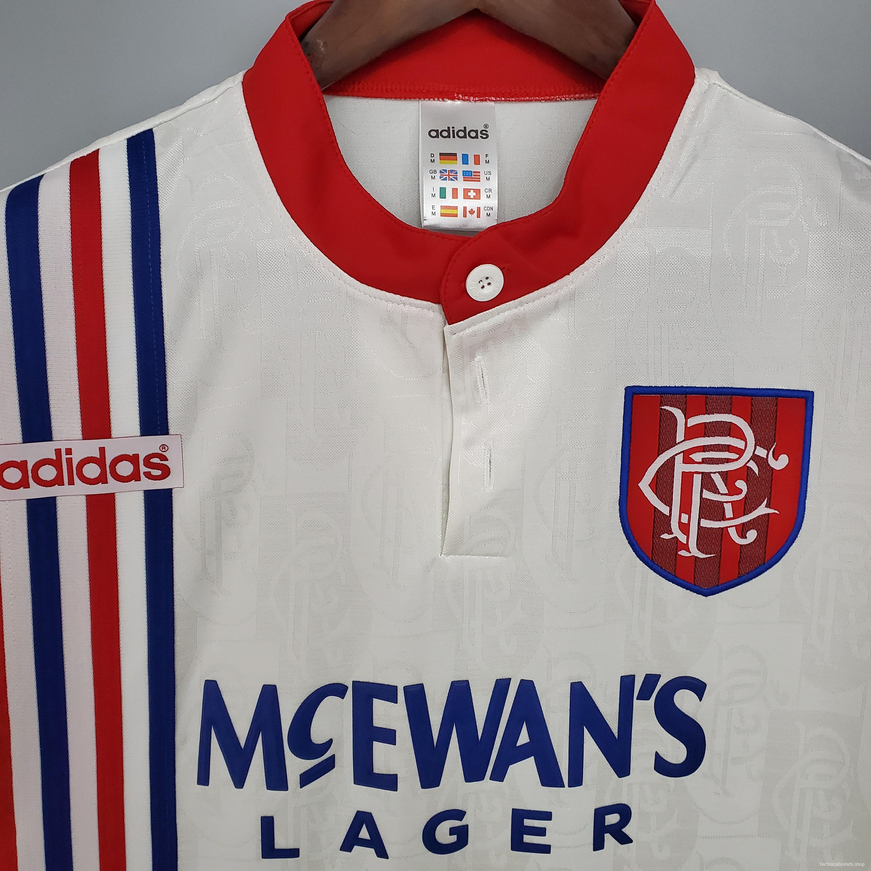 Retro 96/97 Ranger Away Jersey