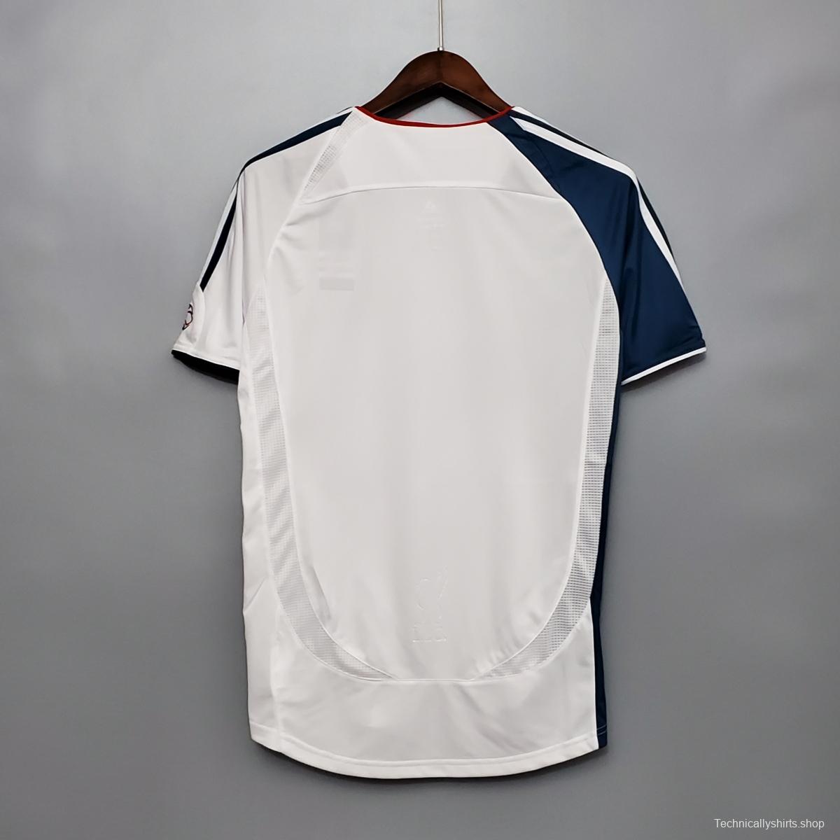 Retro 06/07 Liverpool away Soccer Jersey