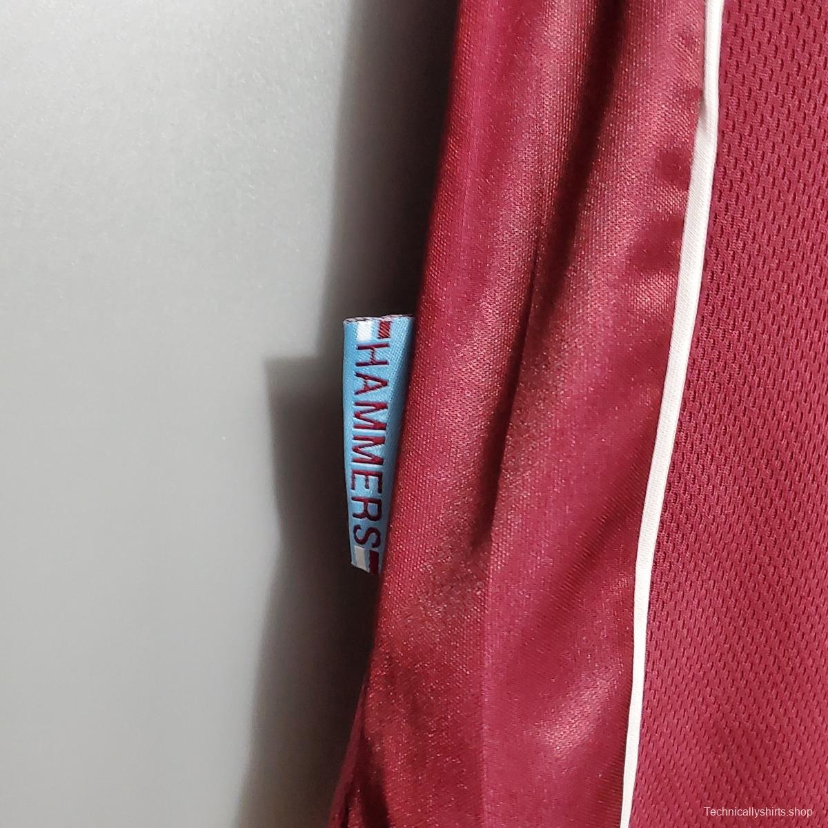 Retro 99/01 West Ham United Home Jersey