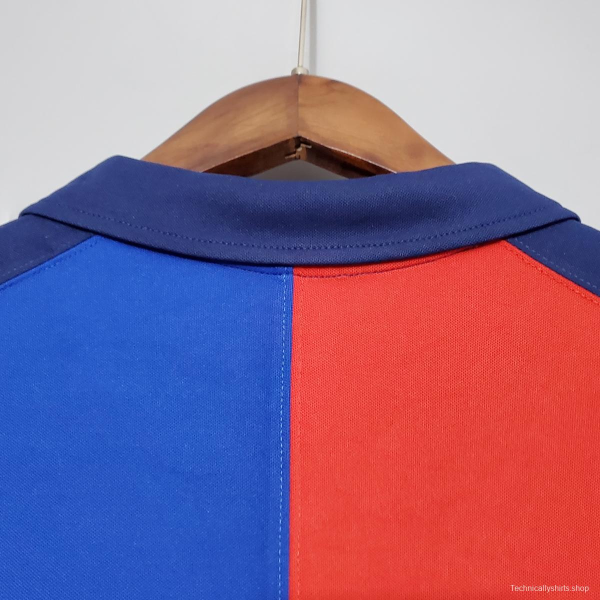 Retro Barcelona 100th Anniversary version home Soccer Jersey