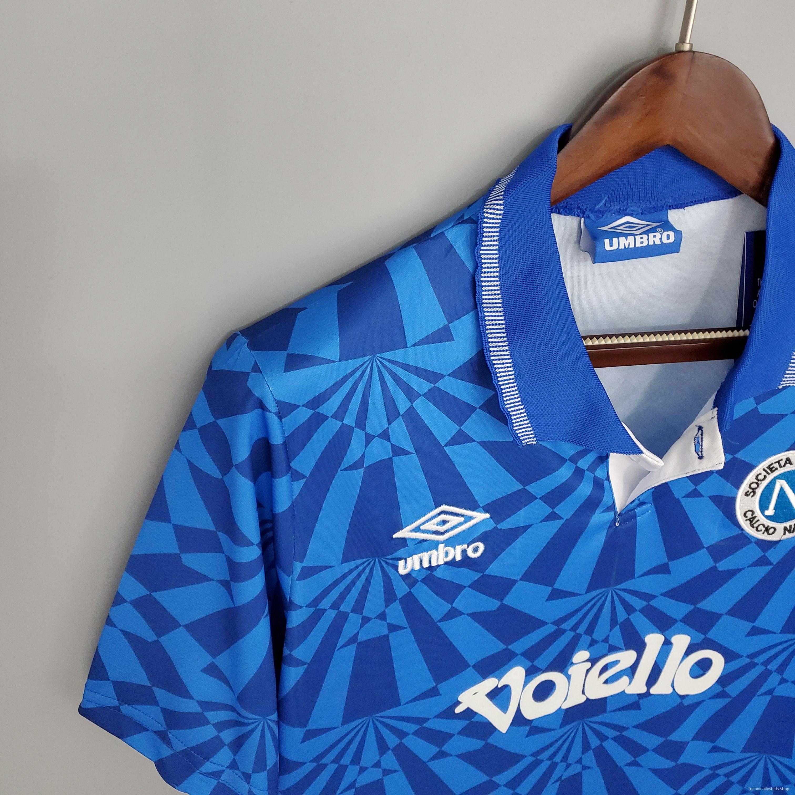 Retro Napoli 91/93 home Soccer Jersey