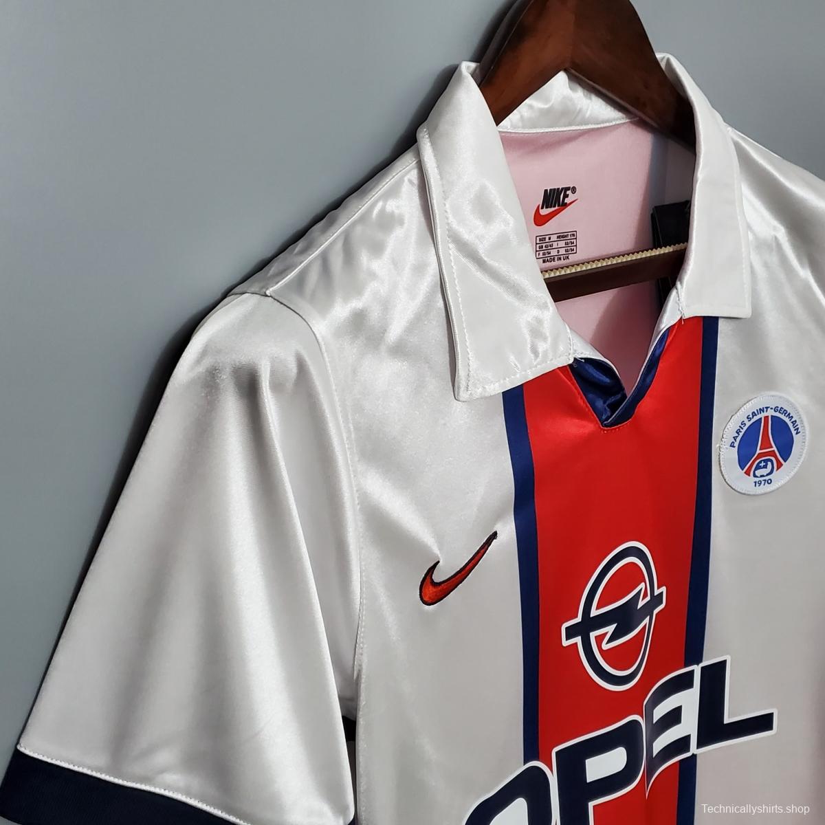 Retro 98/99 PSG away Soccer Jersey