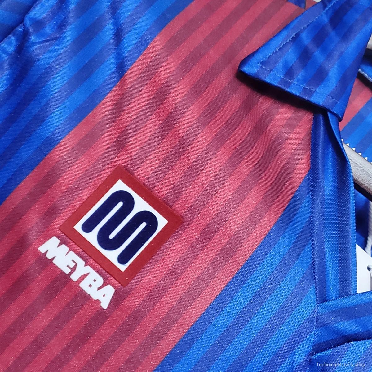 Retro Barcelona 90/91 home Soccer Jersey