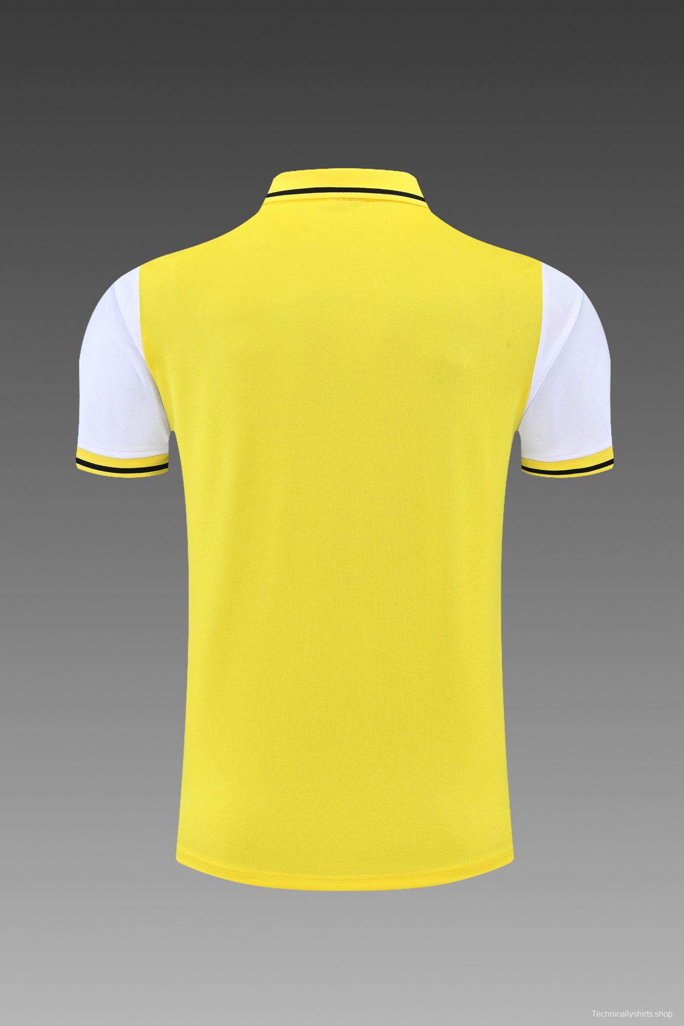 Borussia Dortmund POLO kit yellow and white (not supported to be sold separately)