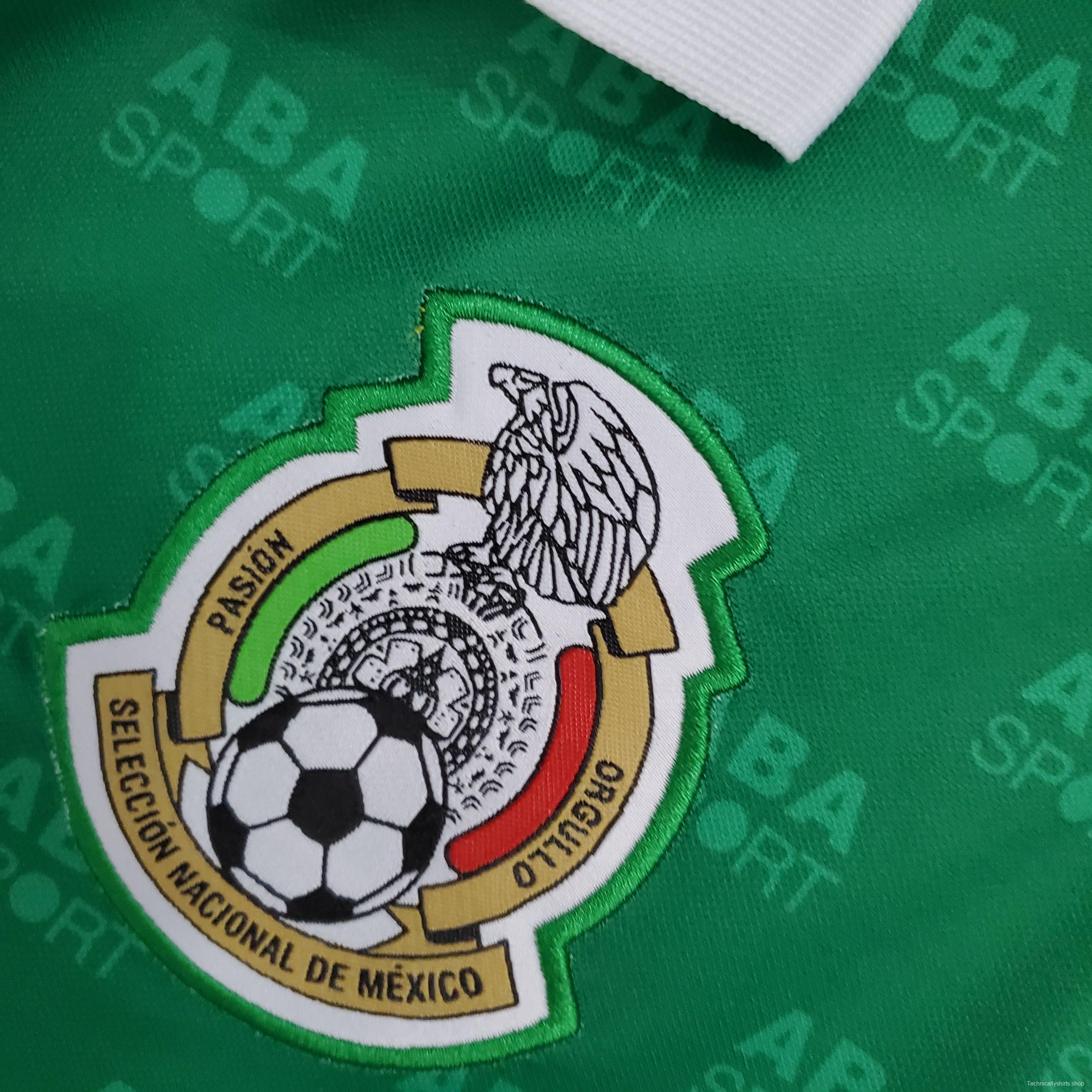 Retro Mexico 1995 home Soccer Jersey