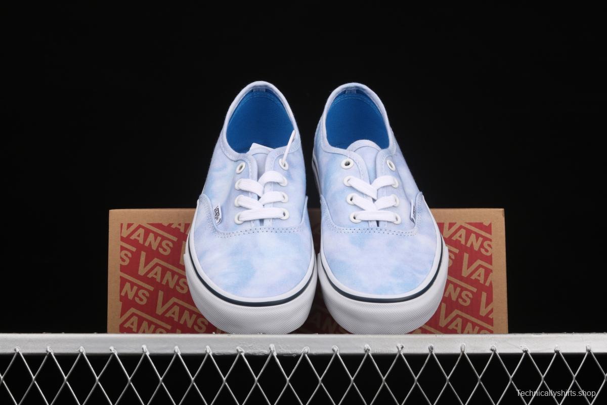 Vans Authentic Lx Vance Milk Blue White Blue low-top Vulcanized Board shoes VN0003B9IWC