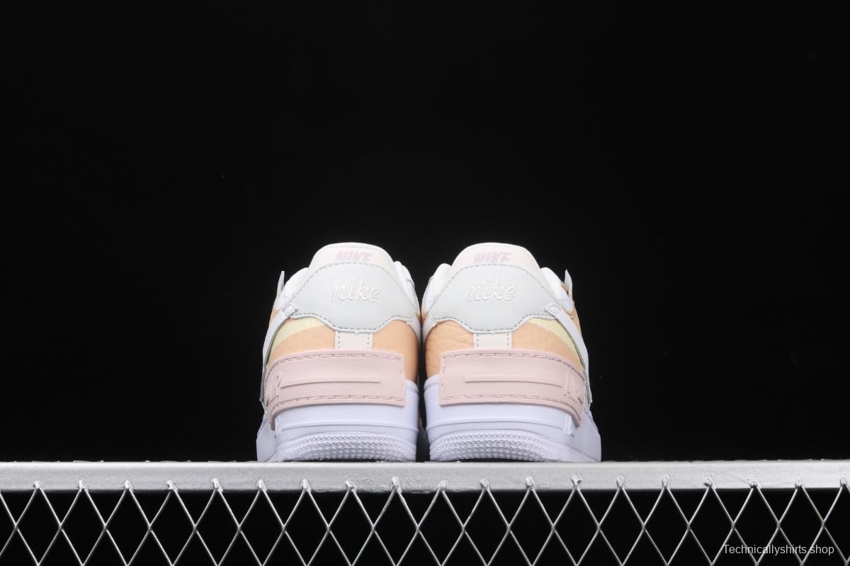 NIKE Air Force 1 ShAdidasow Tropical Twist light weight heighten CK3172-002 low-top board shoes
