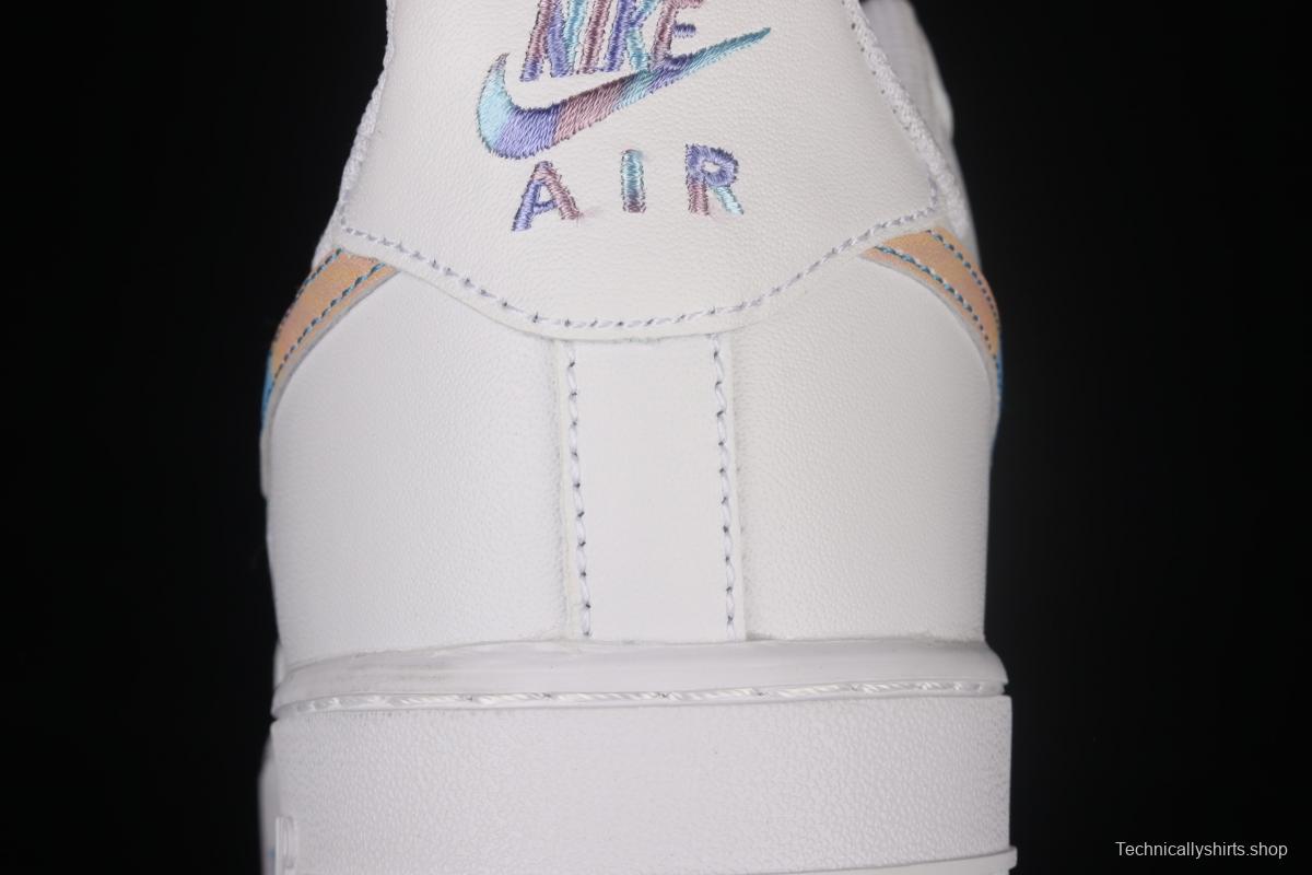NIKE Air Force 1x 07 Lx graffiti low upper board shoes DD8959-100