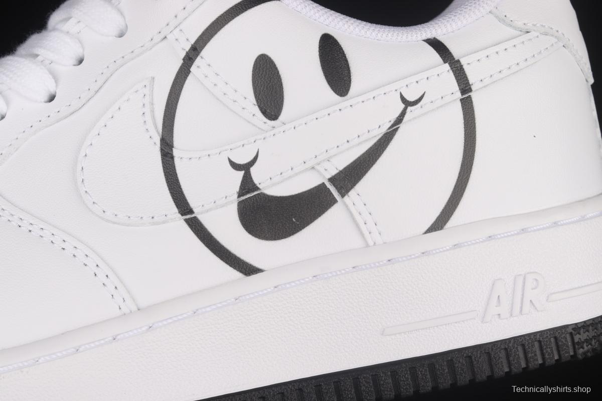 NIKE Air Force 11607 Lv8 ND Have A Good Day Air Force smiley face series low-top casual board shoes BQ9044-100