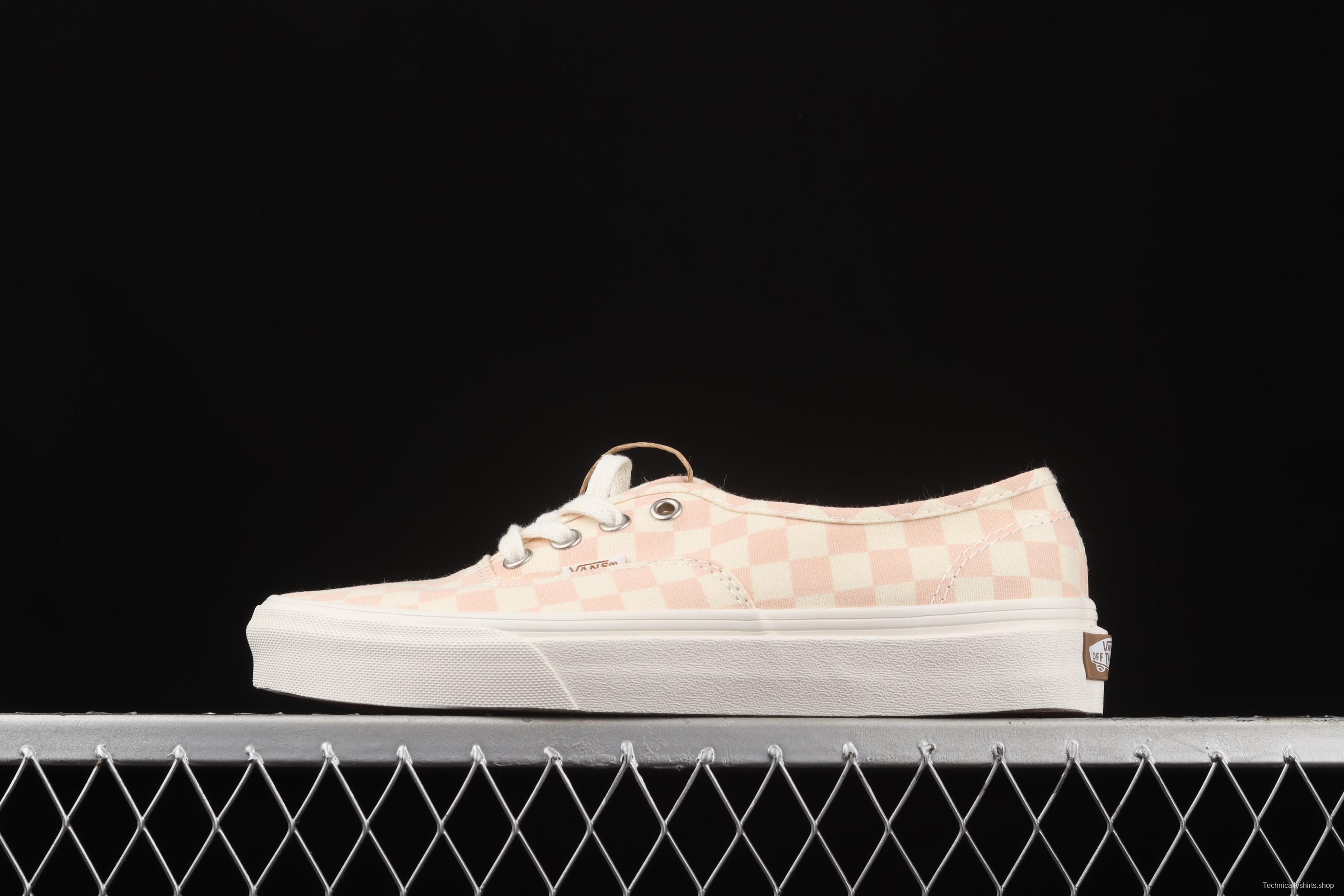 Vans Authentic classic Anna Heim Pearl Chess Chess Lattice low upper board shoes VN0A5HZS9FP