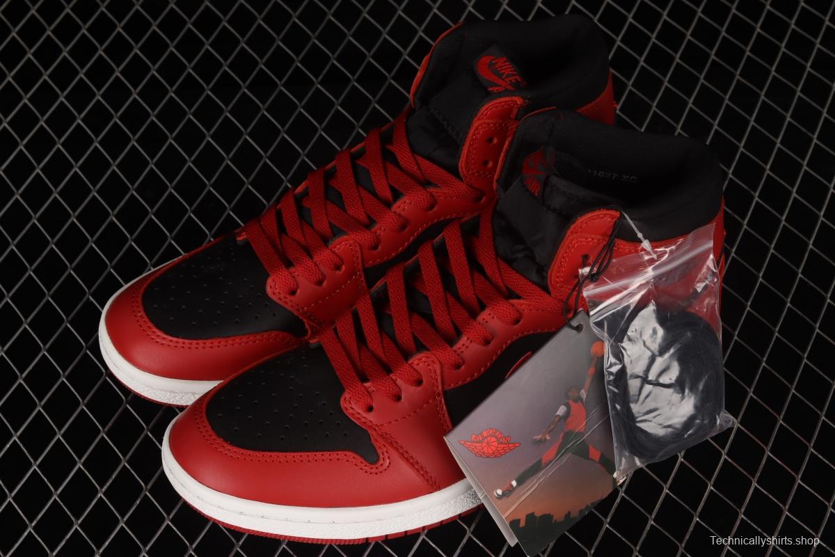 Air Jordan 1 Hi 85 reverses black and red forbids wearing high top basketball shoes BQ4422-600