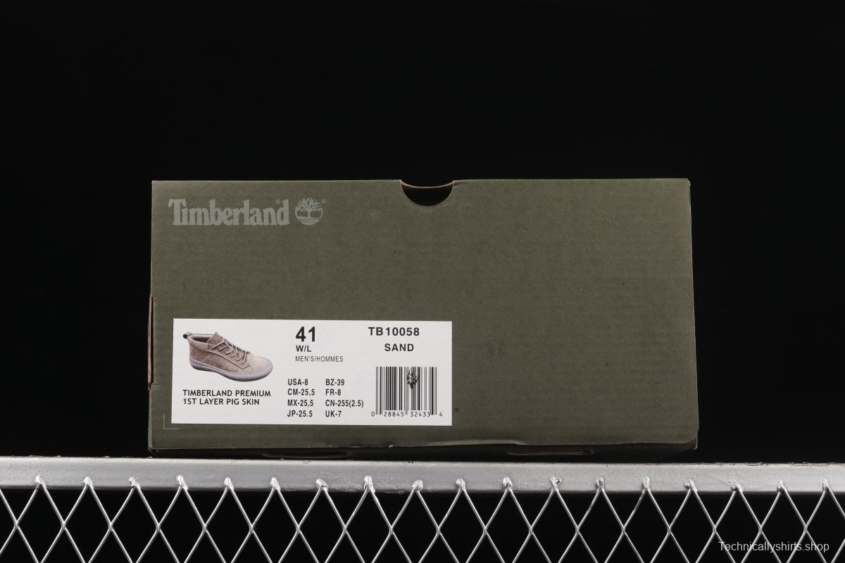 Timberland medium-top outdoor casual shoes TB10058SAND