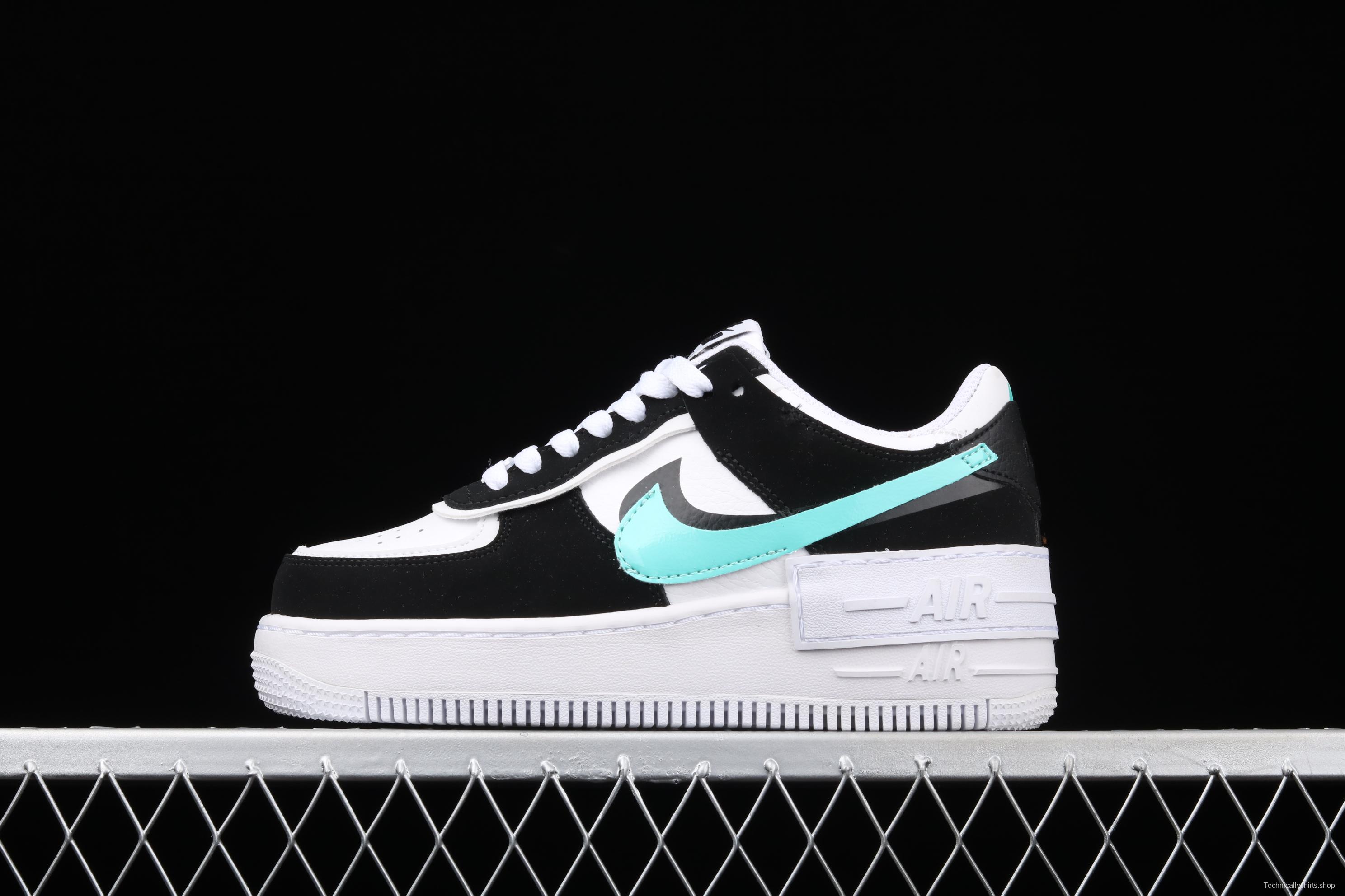 NIKE Air Force 1 ShAdidasow Rtl light weight heightened low-top board shoes CZ7929-100