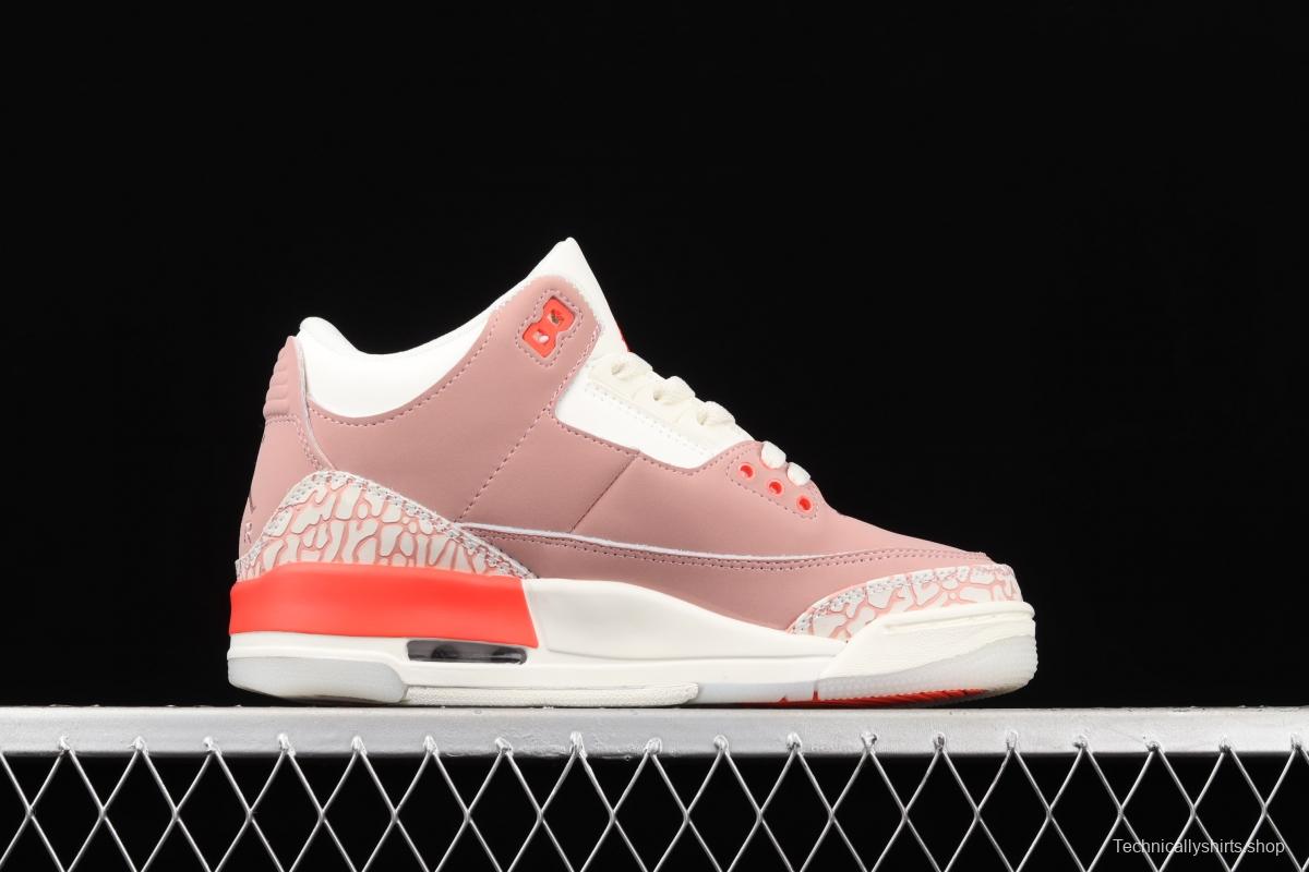 Air Jordan 3 Retro Rust PiNIKE AJ3 Joe 3 peach CK9246-600