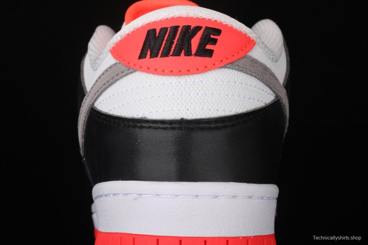NIKE DUNK SB Low Pro ISO infrared gray orange CD2563-004