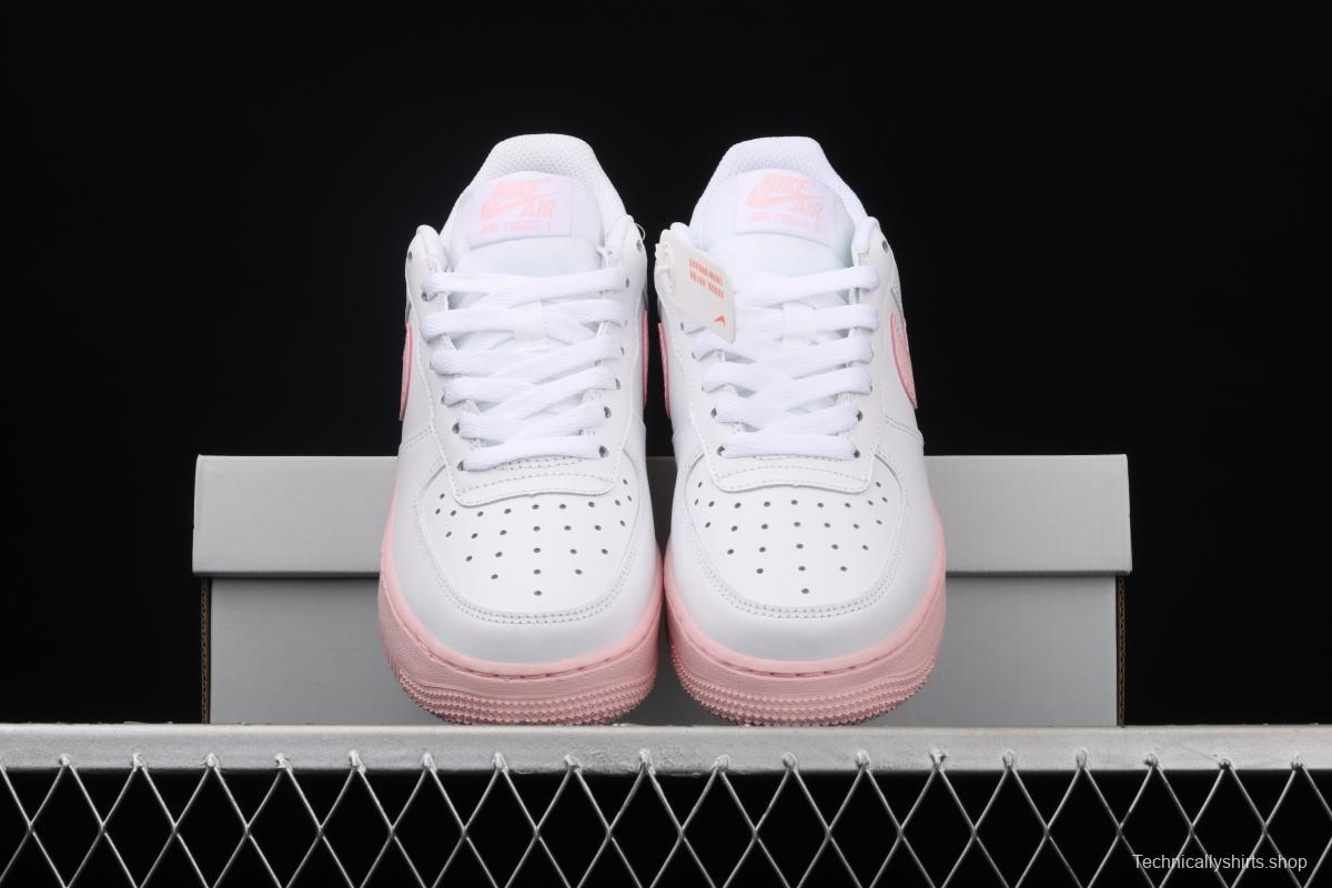 NIKE Air Force 1 Low GS girl powder accessories low upper board shoes CV7663-100