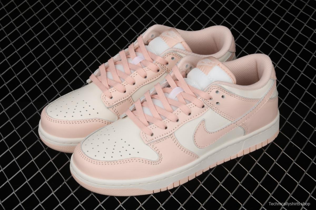 NIKE SB DUNK Low Orange Pearl Slam Dunk Series Cherry Blossom Pink Pearl low-side leisure sports skateboard shoes DD1503-102