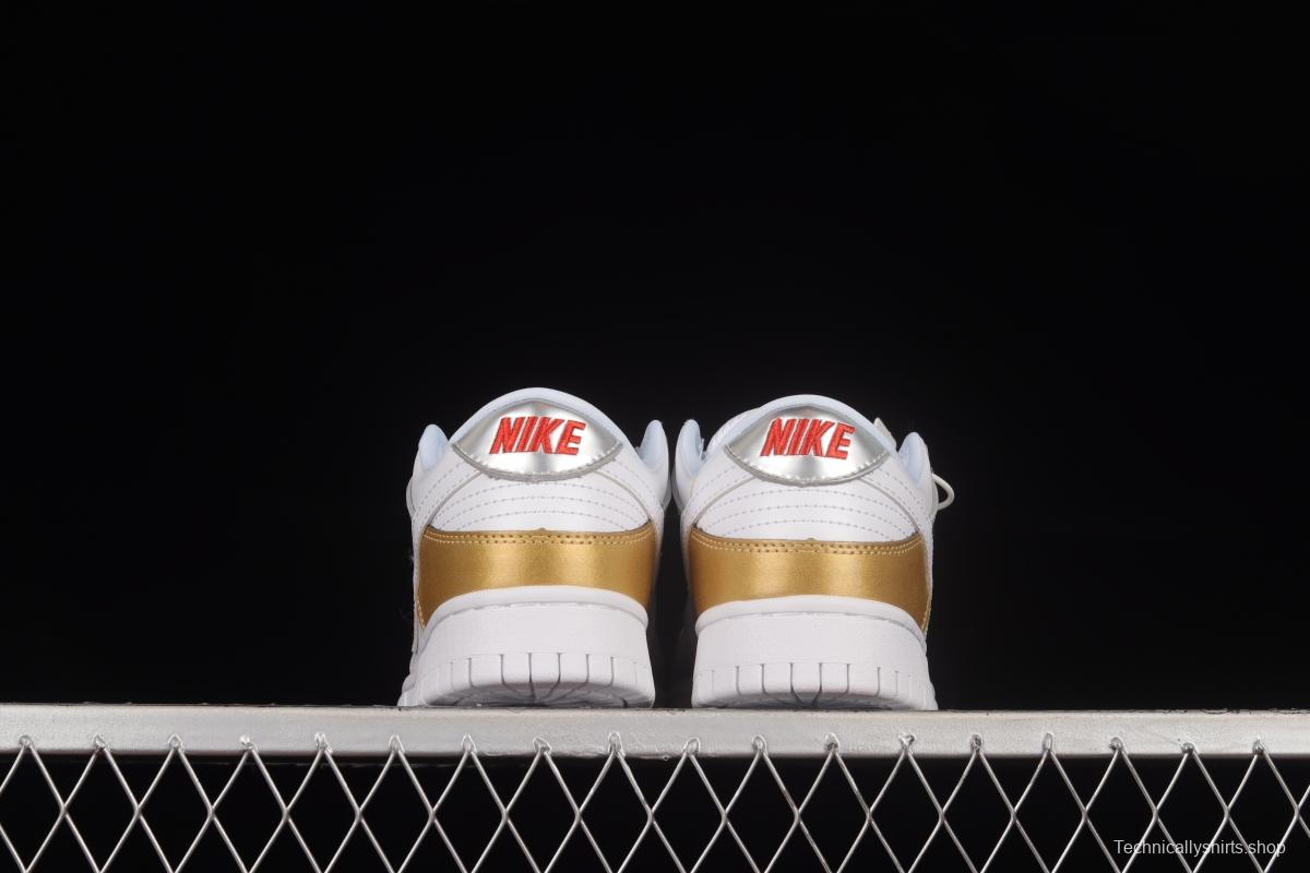 NIKE DUNK Low Metallic Golden Horn King SB Buckle Broken Backboard Fashion Casual Sneakers DH4403-700