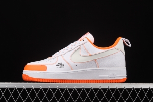 NIKE Air Force 1 Premium ShAdidasow Grey side Logo 3M reflective low upper shoes CV3039-103