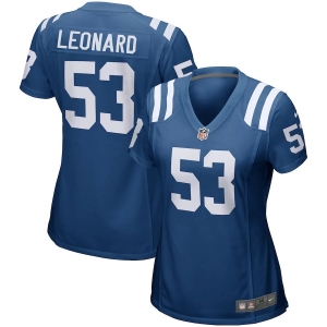 Women's Darius Leonard Royal Player Limited Team Jersey