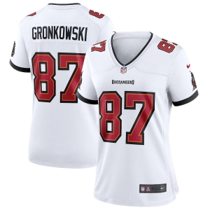 Women's Rob Gronkowski White Player Limited Team Jersey