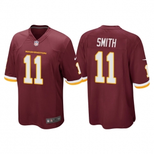 Men's #11 Alex Smith Burgundy Player Limited Team Jersey