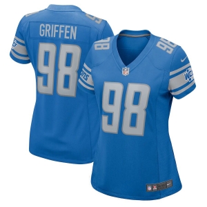 Women's Everson Griffen Blue Player Limited Team Jersey