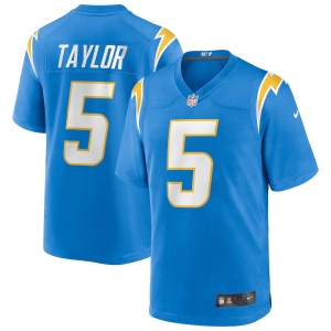 Men's Tyrod Taylor Powder Blue Player Limited Team Jersey