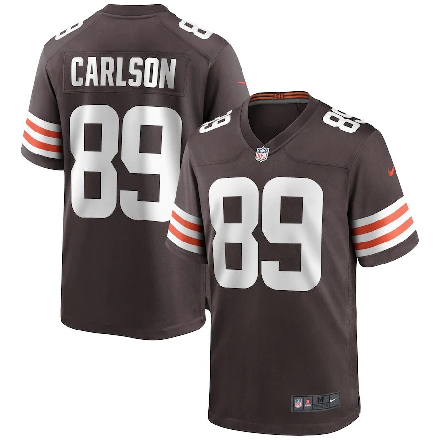 Men's Stephen Carlson Brown Player Limited Team Jersey