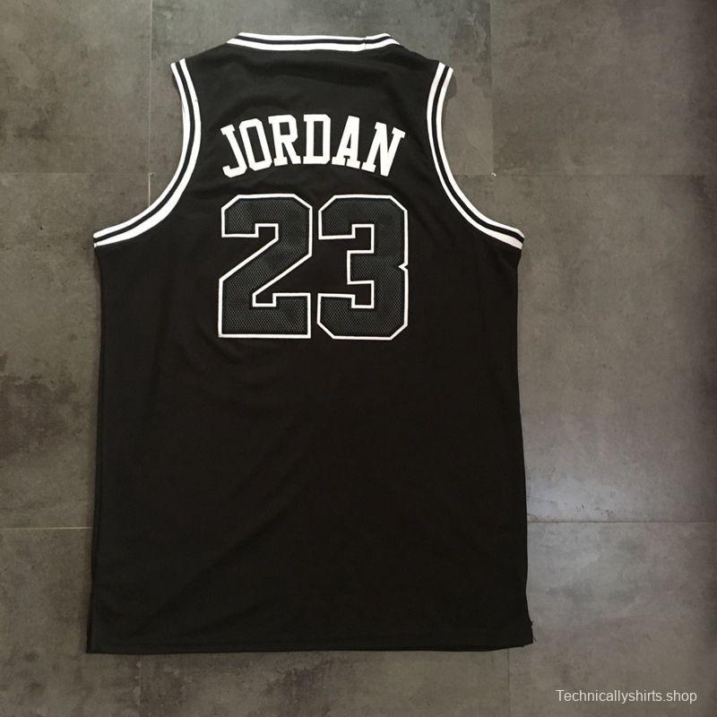 Men's Michael Jordan Black Retro Classic Team Jersey