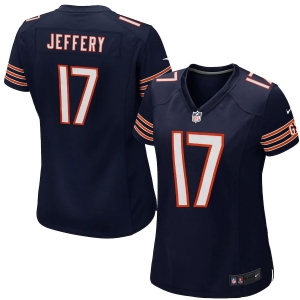 Women's Alshon Jeffery Navy Blue Player Limited Team Jersey