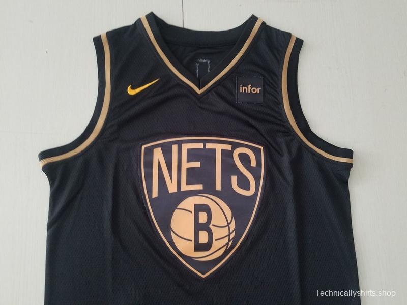 Kevin Durant 7 Black Golden Edition Jersey