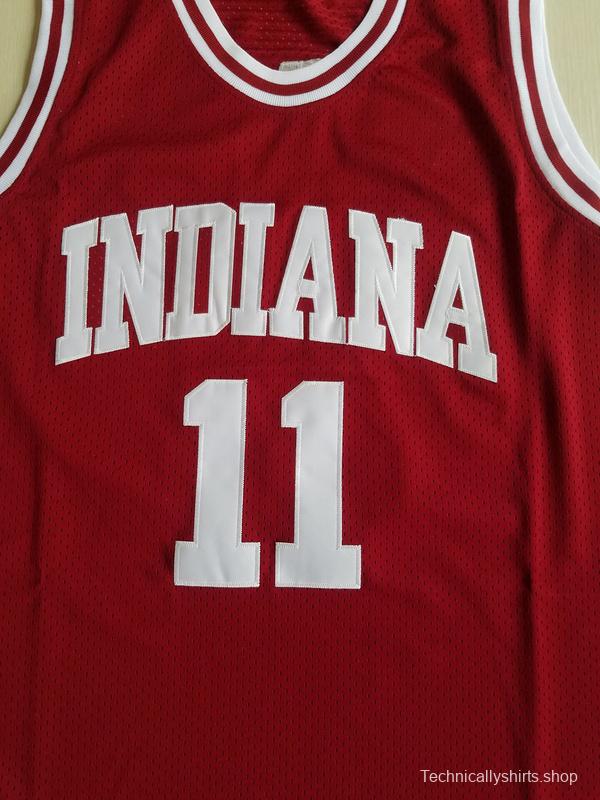 Isiah Thomas 11 Indiana College Crimson Basketball Jersey