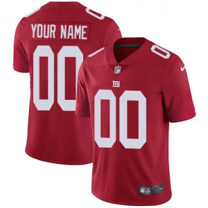 Men's Red Customized Alternate Limited Team Jersey