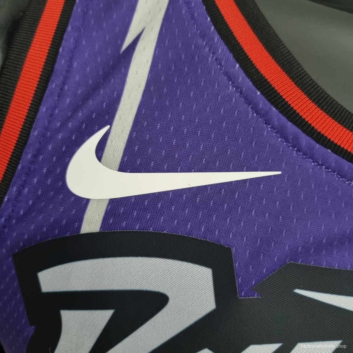 Toronto Raptors SIAKAM #43 Purple NBA Jersey