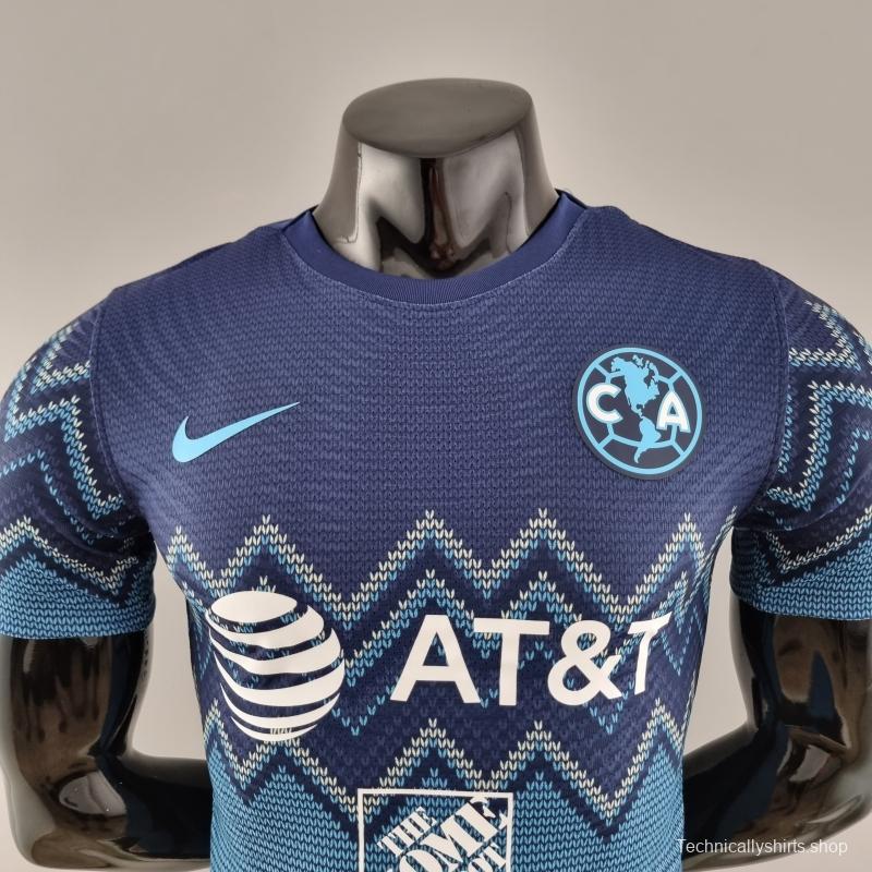 Player Version 22/23 Team Club America Away Soccer Jersey