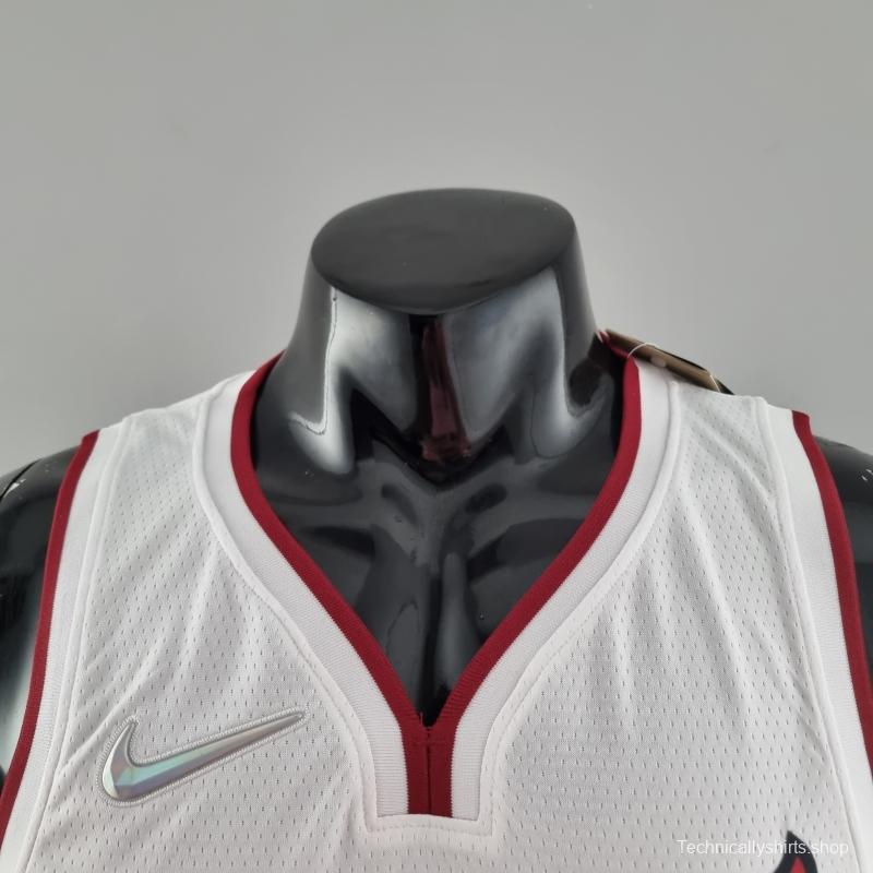 75th Anniversary Miami Heat HERRO#14 White NBA Jersey