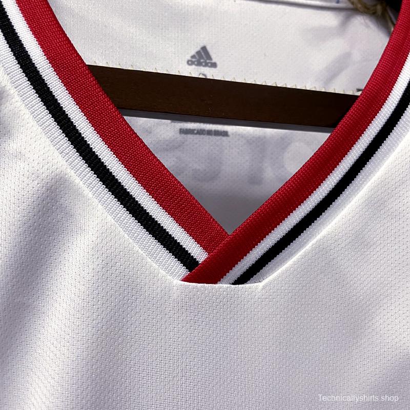 22/23 Vest Sao Paulo Home White Soccer Jersey