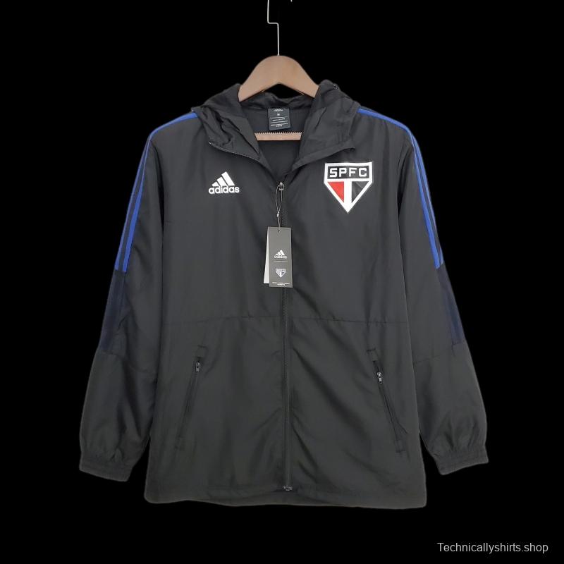 2022 Sao Paulo Windbreaker Black 