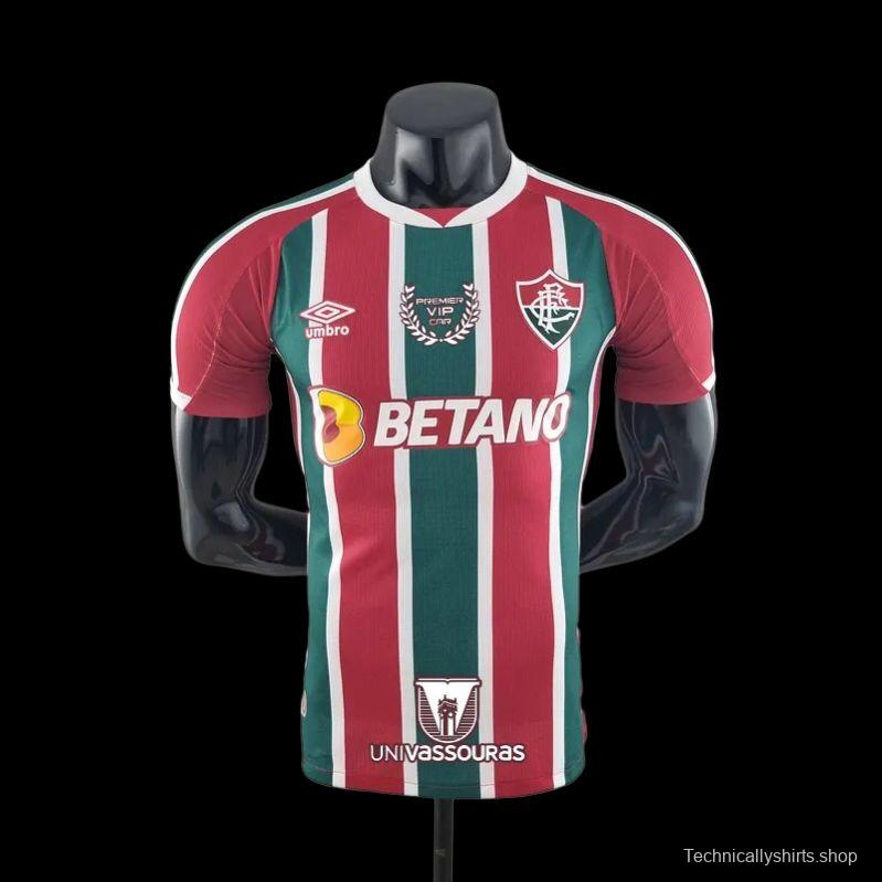 Player Version 22/23 All Sponsors Fluminense Home Soccer Jersey