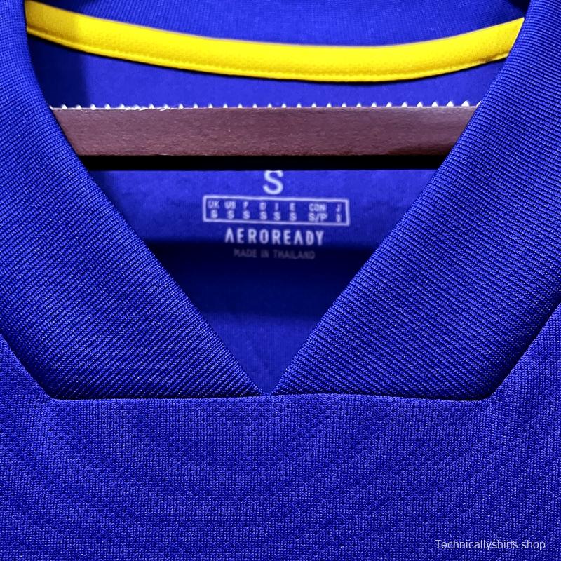 20/21 Boca Juniors Home Soccer Jersey