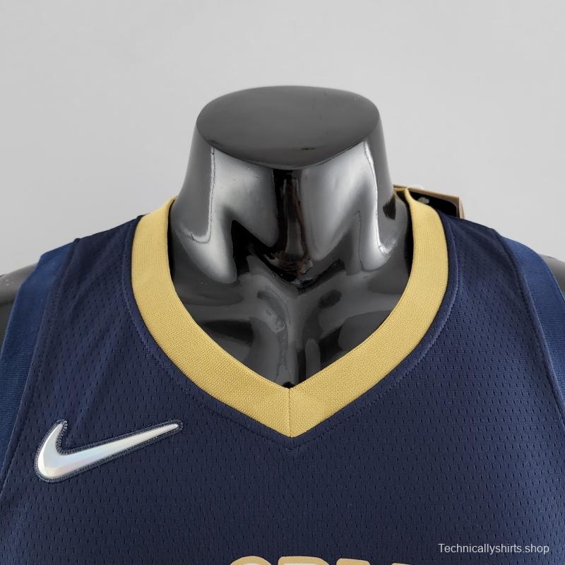 75th Anniversary New Orleans Pelicans Williams #1 Navy Blue NBA Jersey