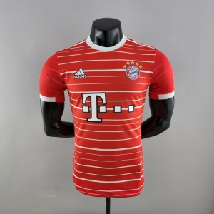 Player Version 22/23 Bayern Munich Home Soccer Jersey