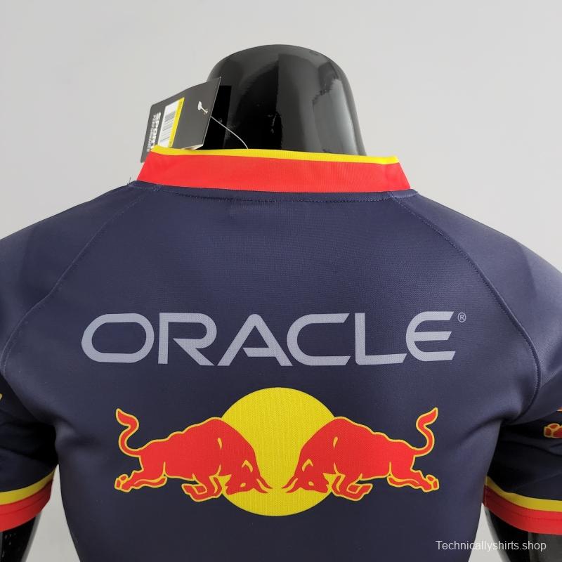 2022 F1 Ferrari Polo Navy  #0003