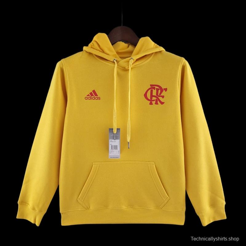 2022 Flamengo Hoodie Yellow