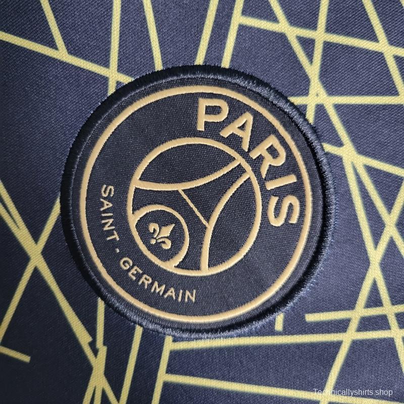 22/23 PSG Forth Black Jersey