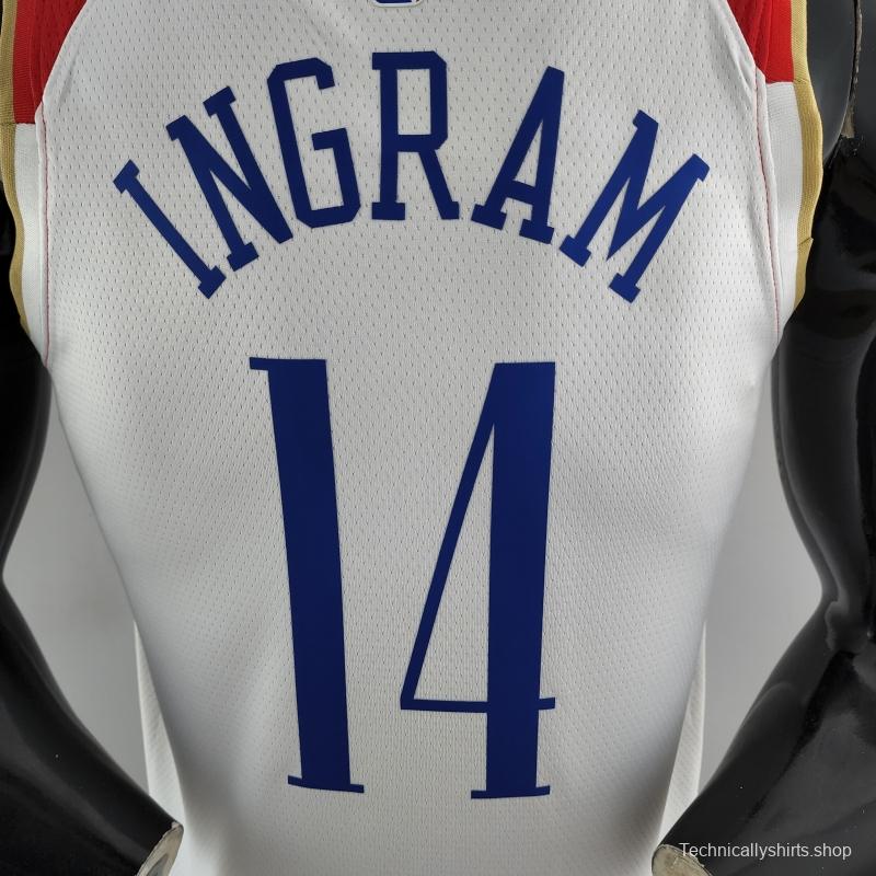 2020 New Orleans Pelicans Ingram #14 Urban Edition NBA Jersey