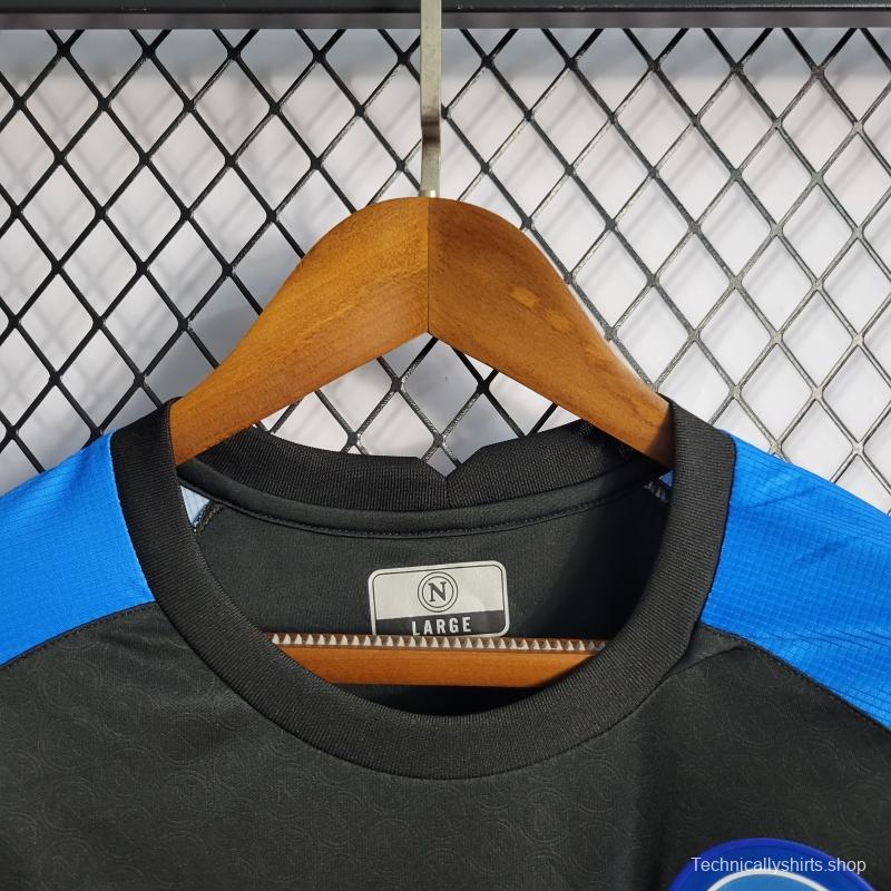 22/23 Napoli Black Training Jersey