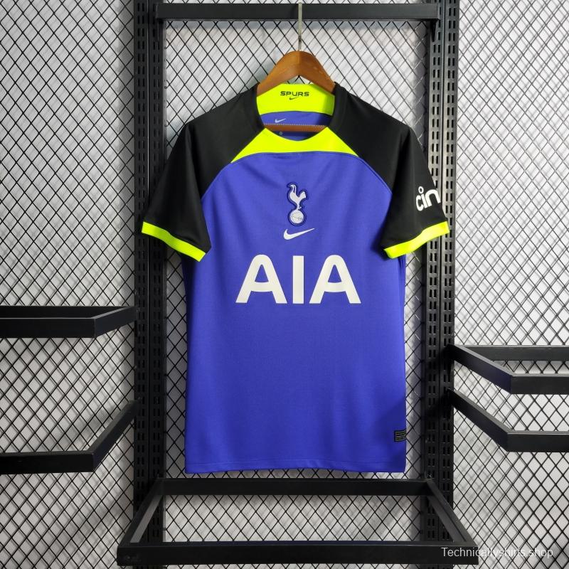 22/23 Tottenham Hotspurs Away Soccer Jersey